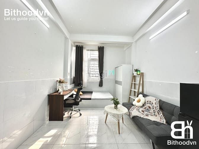 Hình ảnh cho thuê studio bancol - đầy đủ nội thất đường Ung văn khiêm