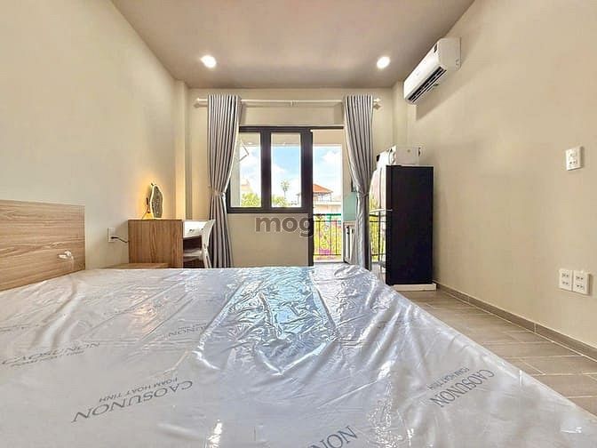 Hình ảnh Cho thuê Trang Chủ MB66.COM / Đăng Ký Tặng 66K 1PN đầy đủ nội thất ban công thoáng quận Bình Thạnh