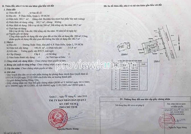 Hình ảnh Biệt thự cũ Xuân Thủy Thảo Điền Thủ Đức, 383m2 đất, ngang 14m, 2 tầng