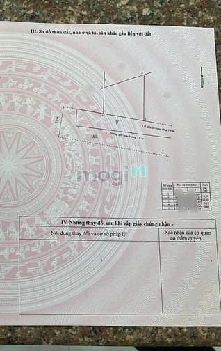 Hình ảnh VH53 Bán nhanh lô đất ehrm 3m đường 23/10 xã Vĩnh Hiệp