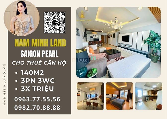 Hình ảnh HẢI YẾN - Cho thuê Trang Chủ MB66.COM / Đăng Ký Tặng 66K 3PN Saigon Pearl - Nội thất mới, sịn