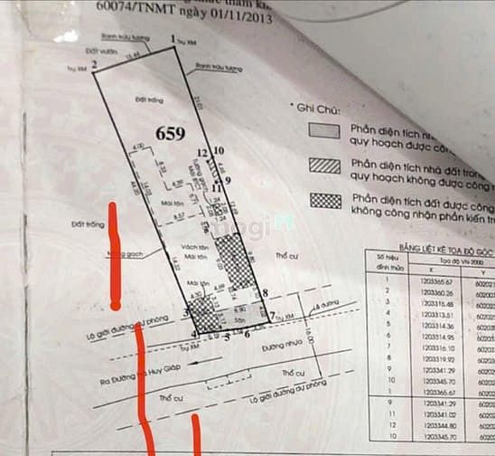 Hình ảnh Cần bán đất 723m2 gần Hà Huy Giáp, cao Đẳng Điện lực, Quận 12