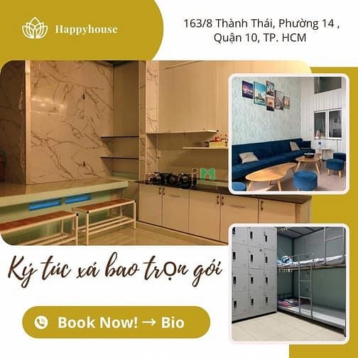 Hình ảnh Ký Túc Xá - Giá Rẻ - Quận 10 - Bao Trọn Gói