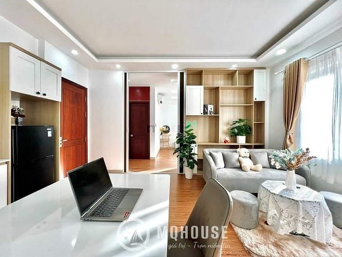 Hình ảnh Cho thuê CHDV 1PN full nội thất có giặt riêng - Cửu Long - Khu Sân Bay