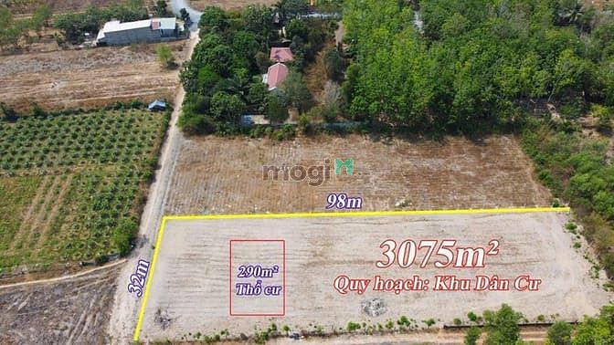 Hình ảnh Bán 3074m2 đất thổ cư. Giá 8,2 tỷ