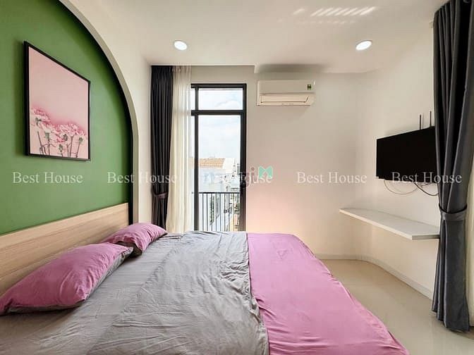Hình ảnh Chung cư mini 1PN - BAN CÔNG - bảo vệ 24/7 siêu An Ninh, sạch sẽ