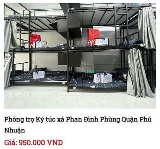 Hình ảnh Phòng trọ ký túc xá quận 5 gần đại học  kinh tế UEH, trọn gói từ 950k