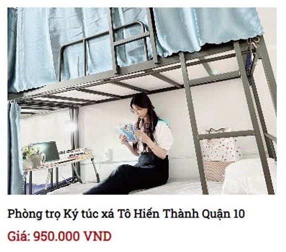 Hình ảnh Phòng trọ ký túc xá quận 5 gần đại học  kinh tế UEH, trọn gói từ 950k