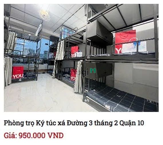 Hình ảnh Phòng trọ ký túc xá quận 5 gần đại học  kinh tế UEH, trọn gói từ 950k