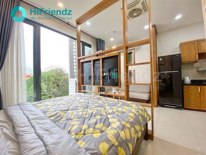 Hình ảnh Cho thuê Trang Chủ MB66.COM / Đăng Ký Tặng 66K 1PN ban công Siêu đẹp. Full nội thất. Kế bên LOTTE ✨✨