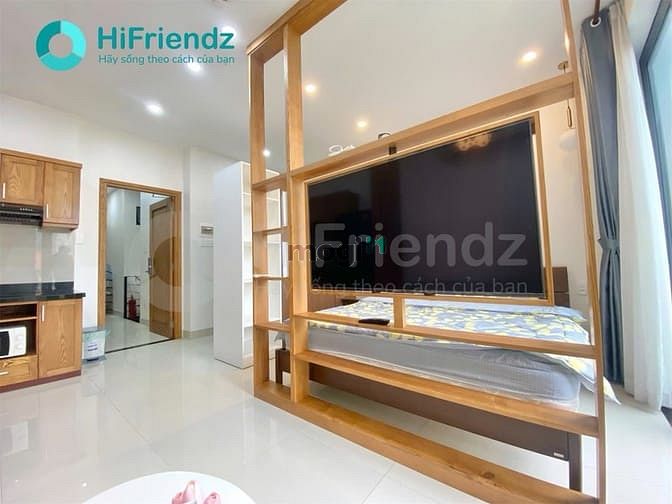 Hình ảnh Cho thuê Trang Chủ MB66.COM / Đăng Ký Tặng 66K 1PN ban công Siêu đẹp. Full nội thất. Kế bên LOTTE ✨✨