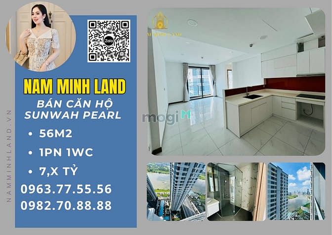 Hình ảnh Hải Yến- Bán Trang Chủ MB66.COM / Đăng Ký Tặng 66K 1 PN - Sunwah Pearl- Nhà trống, view sông