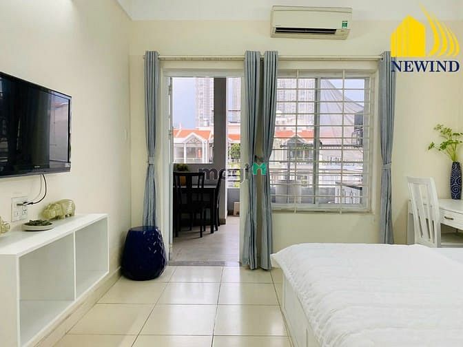 Hình ảnh Cho Thuê Căn Hộ 1Pn Bancon Full Nội Thất Siêu Xinh Sát Lotte Quận 7