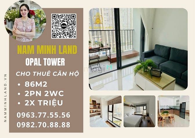 Hình ảnh Hải Yến- Cho thuê Trang Chủ MB66.COM / Đăng Ký Tặng 66K 2PN Opal Tower- Giá chỉ từ 2X triệu