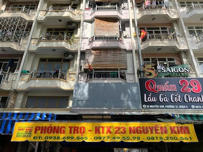 Hình ảnh KTX an toàn cao về phòng cháy chữa cháy., 5 phút đi bộ đến BV Chợ Rẫy,