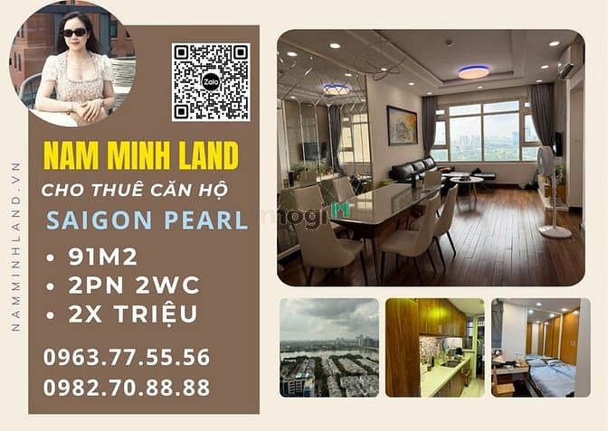 Hình ảnh Hải Yến- Cho thuê Trang Chủ MB66.COM / Đăng Ký Tặng 66K Saigon Pearl- View sông, thoáng mát