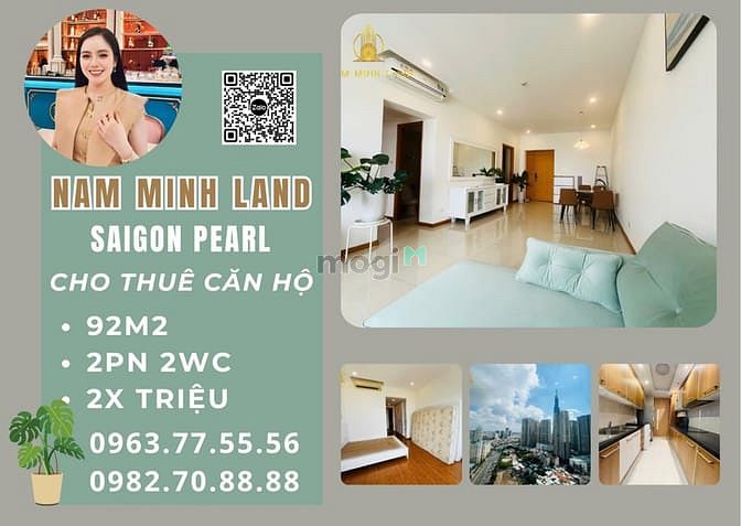 Hình ảnh Hải Yến- Cho thuê Trang Chủ MB66.COM / Đăng Ký Tặng 66K 2PN- Saigon Pearl- Nhà mới, nội thất đẹp