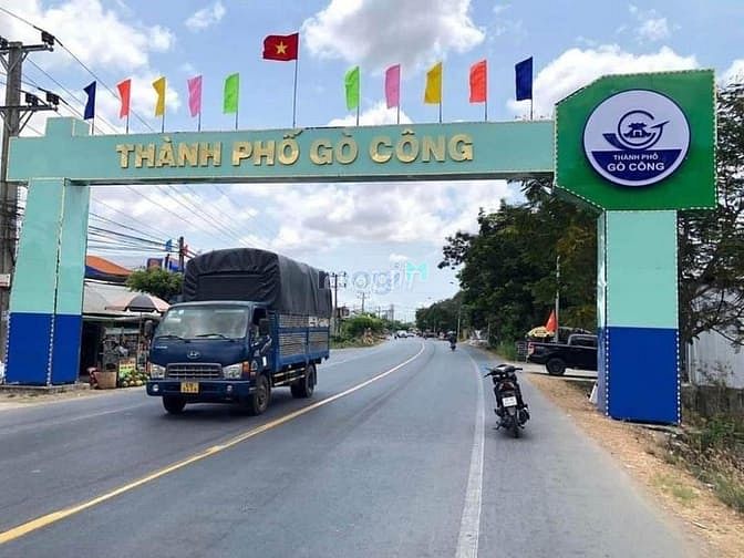 Hình ảnh Bán đất mặt tiền ql50, tp gò công – shr – 600tr 100m2 - xây dựng tự do