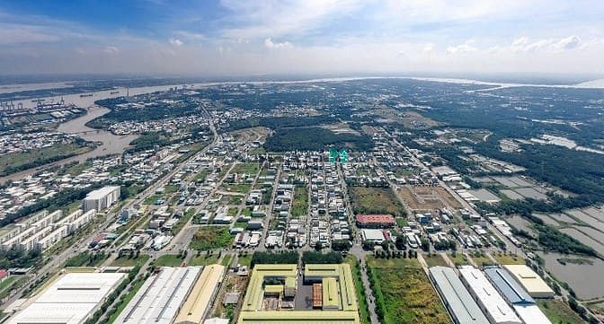 Hình ảnh Nền BT3 - 16 KDC Long Hậu Sổ hồng riêng Công chứng ngay