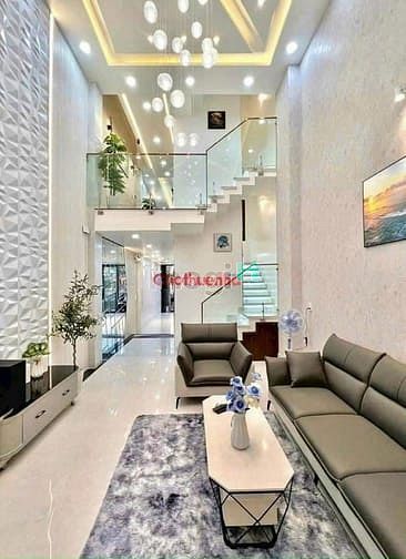 Hình ảnh cho thuê nhà mặt tiền đẹp full nội thất 400m2