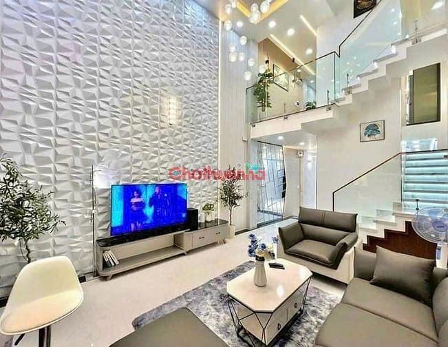 Hình ảnh cho thuê nhà mặt tiền đẹp full nội thất 400m2