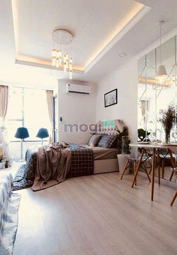 Hình ảnh Căn Hộ Studio River Gate Thiết kế đẹp Quận 4 ,cho thuê giá rẻ ở liền