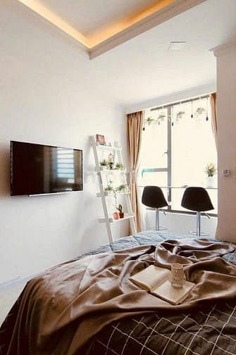 Hình ảnh Căn Hộ Studio River Gate Thiết kế đẹp Quận 4 ,cho thuê giá rẻ ở liền