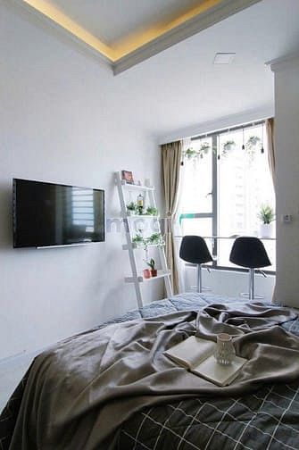 Hình ảnh Căn Hộ Studio River Gate Thiết kế đẹp Quận 4 ,cho thuê giá rẻ ở liền