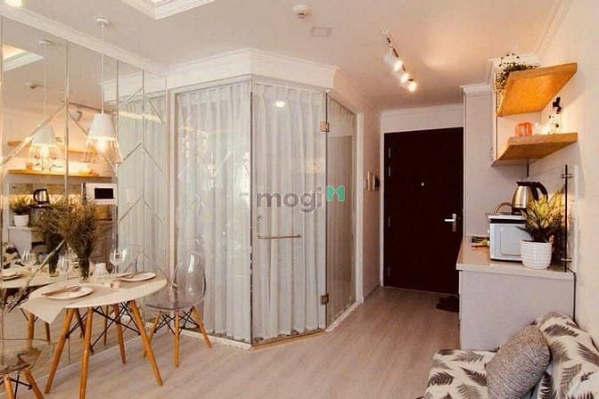 Hình ảnh Căn Hộ Studio River Gate Thiết kế đẹp Quận 4 ,cho thuê giá rẻ ở liền