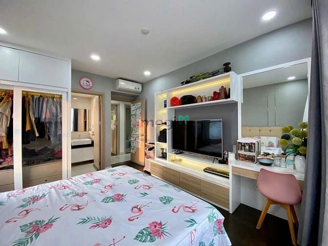 Hình ảnh 19tr/th, 97m2, 2 phòng ngủ+ nội thất, CC Sky Center, Phổ Quang, TB.