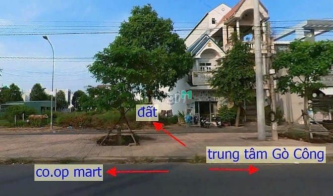 Hình ảnh Bán đất MT Trần Công Tường SHR sang tên ngay GIÁ 600TR - TT TP Gò Công