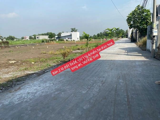 Hình ảnh Đất nền sát KCN Đức Hòa – Giá tốt Trang MB66.COM Chính Thức - MB 66 Uy Tín – SHR – Dân cư đông