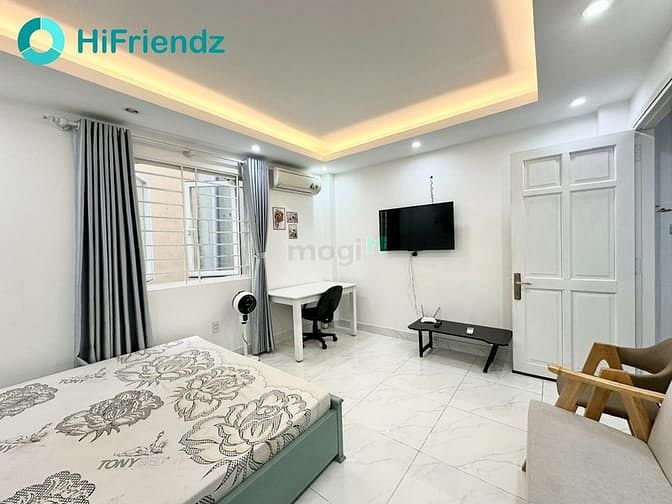 Hình ảnh Căn Hộ 1PN Tách Bếp 40m2 Cưa Sổ - Gần Hồ Con Rùa - CV Lê Văn Tám Q1