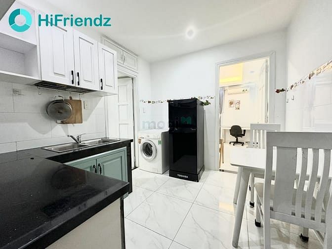 Hình ảnh Căn Hộ 1PN Tách Bếp 40m2 Cưa Sổ - Gần Hồ Con Rùa - CV Lê Văn Tám Q1