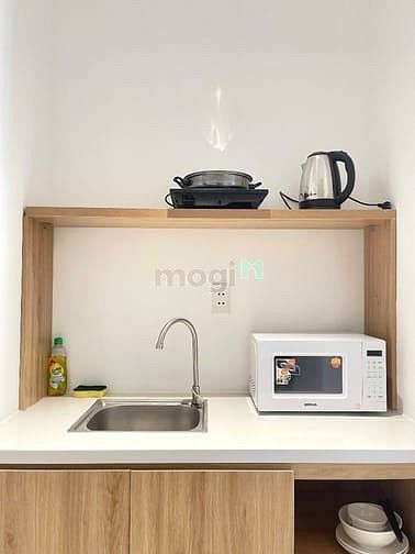 Hình ảnh Studio 40M2 Balcony Máy Giặt Riêng Thang Máy_Tone Sáng Ngay TT Q1