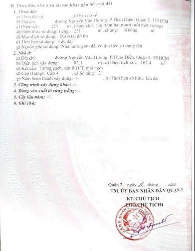 Hình ảnh Bán nhà đất Thảo Điền, khu biệt thự 215 Nguyễn Văn Hưởng, 211m2 đất