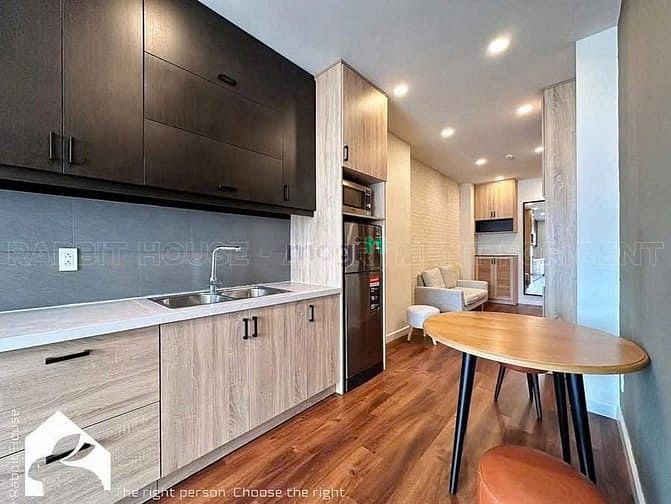 Hình ảnh Mới 100%_1PN 1PK 50m2 Vị Trí Đắc Địa Full NT Mới_Thang Máy
