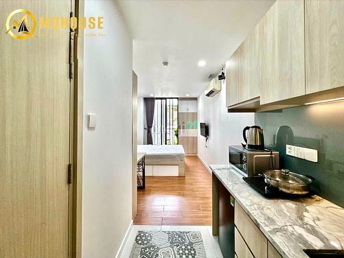 Hình ảnh Studio Balcony View Cây Xanh_Thang Máy_Full NY_Bao hết chi phí