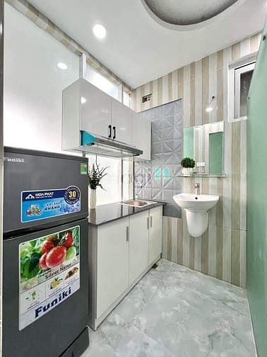 Hình ảnh CHDV full nội thất 1PN tách bếp, ban công