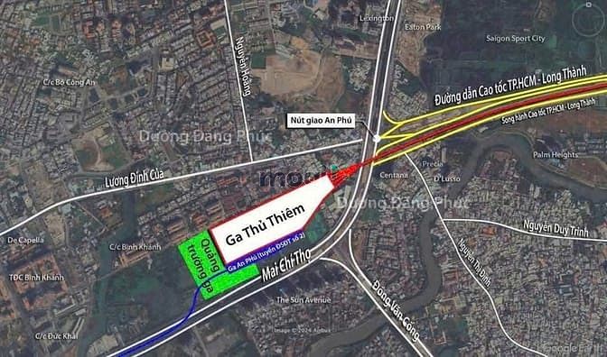 Hình ảnh Bán đất Lương Định Của 10x20m xây dựng Hầm + 3 tầng giá 90 tỷ