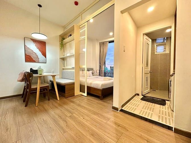 Hình ảnh Căn Hộ Dịch Vụ Full Nội Thất – CMT8, Quận 3 – 21m² – Giá Tốt