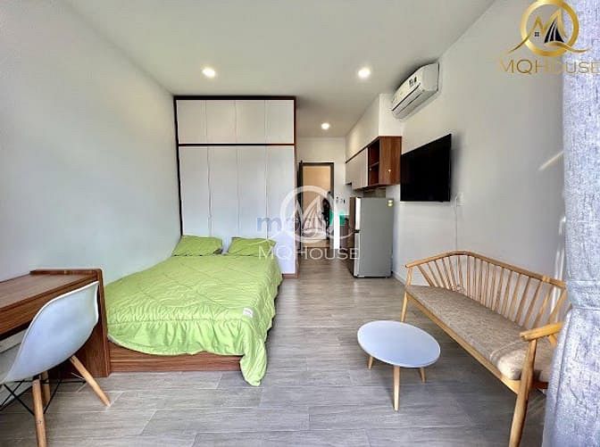 Hình ảnh Căn Hộ Studio 28M2 Balcony View Đẹp Tách Bếp