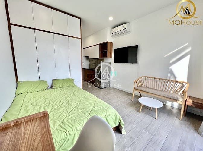 Hình ảnh Căn Hộ Studio 28M2 Balcony View Đẹp Tách Bếp