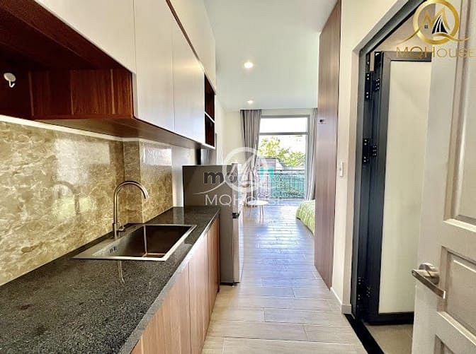 Hình ảnh Căn Hộ Studio 28M2 Balcony View Đẹp Tách Bếp