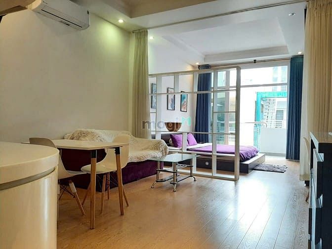 Hình ảnh Studio Full nội thất ban công Nguyễn Đình Chiểu Q1