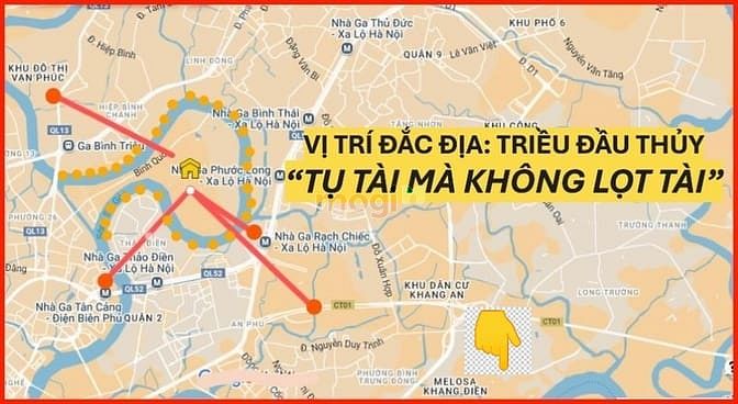 Hình ảnh Bán gấp nhà đất phường Bình Quới, bán đảo Thanh Đa (Quận Bình Thạnh) T