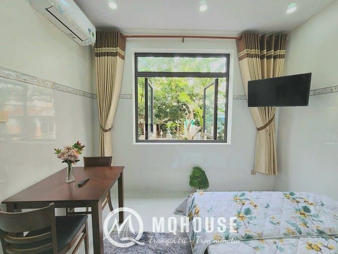 Hình ảnh Cho thuê Trang Chủ MB66.COM / Đăng Ký Tặng 66K studio full nội thất cửa sổ trời view đẹp gần sân bay