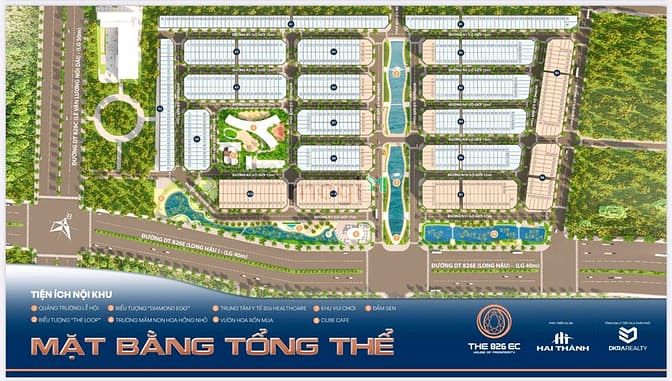 Hình ảnh Siêu phẩm đất nền kiểu mẫu tại Long Hậu - The 826 EC