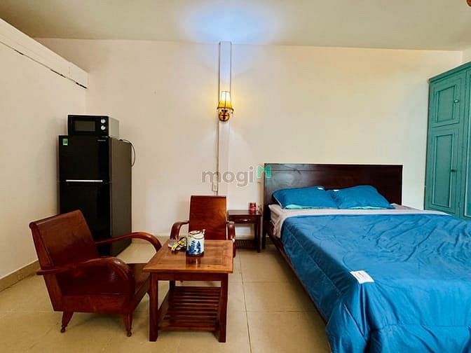 Hình ảnh [Q]🏡🌹 CĂN STUDIO TONE VINTAGE!🍀! Máy giặt riêng, nhận pet nhỏ!