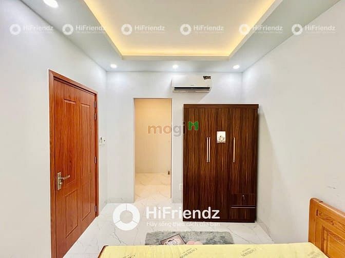 Hình ảnh Studio full nội thất, có cửa sổ thoáng mát, tòa nhà thang máy dạngCHDV